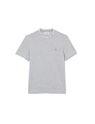 Koszulki męskie - Lacoste T-shirt męski, Srebrna Chiny, 3XL - miniaturka - grafika 1