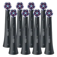 Końcówki do szczoteczek elektrycznych - 8x Końcówka do szczoteczki elektrycznej Oral-B iO Radiant White Czarne - miniaturka - grafika 1