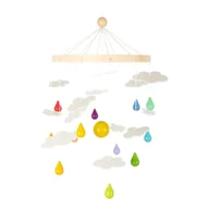 Karuzele dla niemowląt - Wisząca karuzela Small Foot Legler wielokolorowa - miniaturka - grafika 1