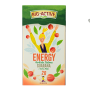 Herbata - Big-Active Big-Active Energy Herbata zielona guarana z yerba mate 30 g (20 x 1,5 g) - miniaturka - grafika 1