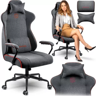 Fotel biurowy, krzesło biurowe Sofotel Fotel biurowy Sofotel Werona - szary - 2583 2583 - Fotele i krzesła biurowe - miniaturka - grafika 1