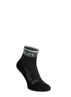 Skarpety termoaktywne - Skarpety damskie UYN Trekking One Cool Low Cut Socks - anthracite/balsam green - miniaturka - grafika 1