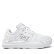 Buty dla chłopców - Sneakersy EA7 Emporio Armani 7Y000011 AF11988 MZ024 Biały - miniaturka - grafika 1