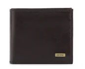 Portfele - OCHNIK skórzany portfel męski SL-106-89 brąz - miniaturka - grafika 1
