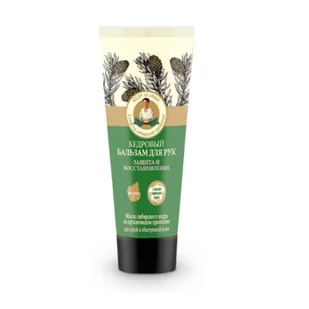 Natura Siberica Babuszka Agafia balsam do dłoni cedrowy 75ml - Balsamy i kremy do ciała - miniaturka - grafika 1