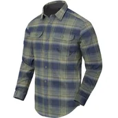 Koszule męskie - Koszula helikon greyman shirt - blast blue plaid - miniaturka - grafika 1