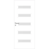 Drzwi wewnętrzne - Skrzydło ROCO pokój biały 80 L 2Z - miniaturka - grafika 1