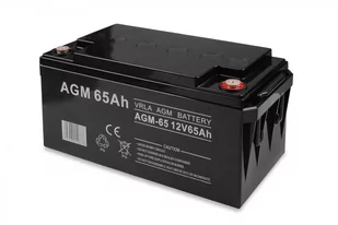 VOLT Akumulator AGM 12V 65 Ah - WYPRZEDAŻ - ostatnie sztuki tego produktu. Nie zwlekaj - Baterie do zasilaczy awaryjnych UPS - miniaturka - grafika 1