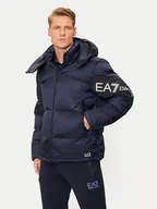 Kurtki męskie - EA7 Emporio Armani Kurtka puchowa 6DPB33 PNEOZ 1562 Granatowy Regular Fit - miniaturka - grafika 1