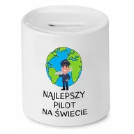 Skarbonki - DLA PILOTA SKARBONKA MARKETING PREZENT z Nadrukiem ze Zdjęciem - miniaturka - grafika 1