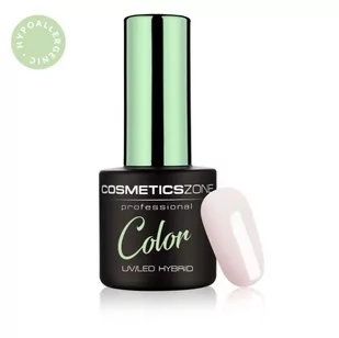 Cosmetics Zone Lakier hybrydowy hipoalergiczny mleczny róż 7ml – French Pink 001 - Lakiery do paznokci - miniaturka - grafika 1