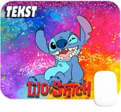 Podkładki pod mysz - PODKŁADKA POD MYSZKĘ Z NADRUKIEM STICH BAJKI RÓŻNE WZORY-TEKST -20X24 - miniaturka - grafika 1