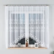 Firany - Firana Hernani 160 x 410 cm biały - miniaturka - grafika 1