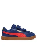 Buty dla chłopców - Puma Sneakersy Club II Era V PS 402307 19 Granatowy - miniaturka - grafika 1