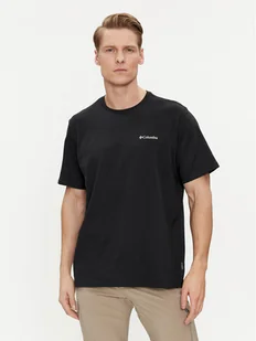 Columbia T-Shirt Explorers Canyon™ 2036451 Czarny Regular Fit - Koszulki męskie - miniaturka - grafika 1