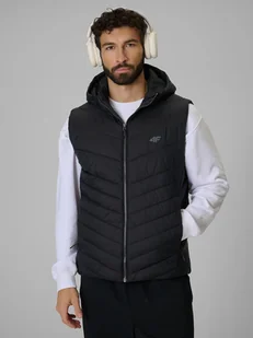 4F Bezrękawnik z wypełnieniem syntetycznym męski - czarny XL - Kurtki męskie 4F Bezrękawnik z wypełnieniem syntetycznym męski - czarny XL - Kurtki męskie - miniaturka - grafika 1