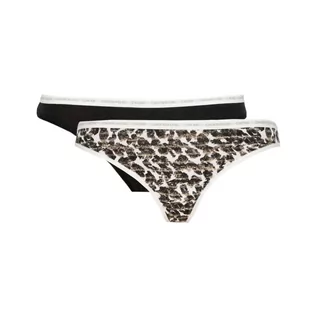 Majtki damskie - Calvin Klein Underwear Stringi 2-pack - grafika 1