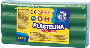 Astra Plastelina 500g zielona 303117009 - Masy plastyczne - miniaturka - grafika 1