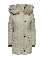Kurtki damskie - ONLY Parka damska długa, Crockery, S - miniaturka - grafika 1