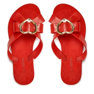 Japonki Melissa Mini Melissa Harmonic Hot Inf 33945 Czerwony - Buty dla dziewczynek - miniaturka - grafika 1