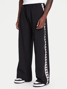 Kappa Spodnie dresowe Banda Petuniagt 371P8CW Czarny Comfort Fit - Spodnie sportowe damskie - miniaturka - grafika 1