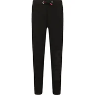 Spodnie sportowe damskie - HUGO KIDS Spodnie dresowe | Regular Fit - miniaturka - grafika 1