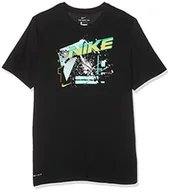 Koszulki męskie - Nike M Nk Dry Tee Ss Explode T-shirt męski Czarny M - miniaturka - grafika 1