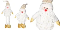 Ozdoby bożonarodzeniowe - BAŁWAN ŚWIĄTECZNY TELESKOPOWY DUŻY 60CM FIGURKA - miniaturka - grafika 1