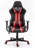Fotele gamingowe - Fotel Gamingowy F4G FG33 Czerwony - miniaturka - grafika 1