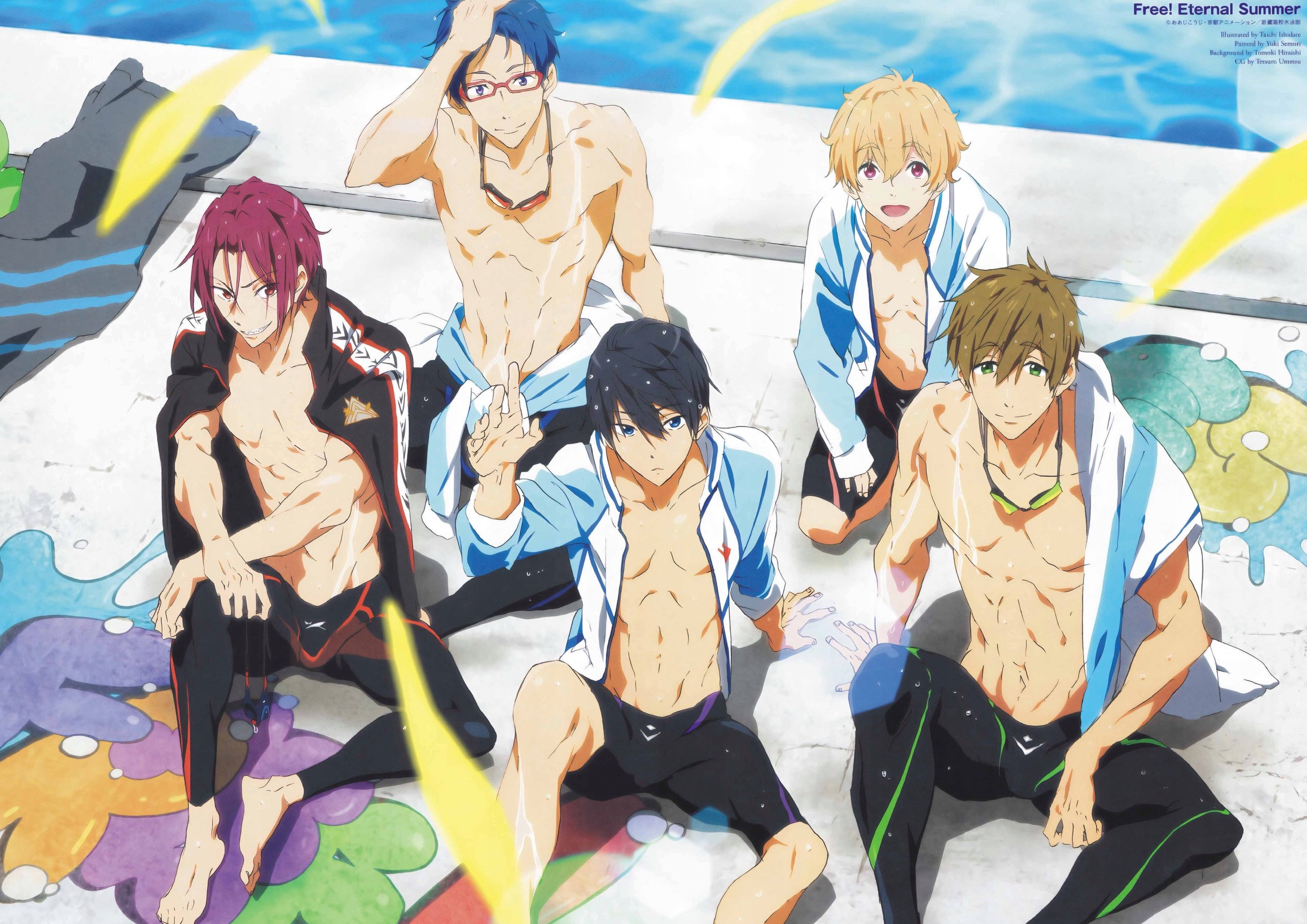 Plakat A3 Free Anime Manga