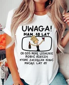 Koszulki i topy damskie - koszulka na 18 urodziny , na osiemnastkę dla koleżanki - miniaturka - grafika 1