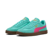 Sneakersy damskie - Dziecięce Sneakersy PUMA PUMA CLUB II ERA JR 40148904 – Turkusowy - miniaturka - grafika 1