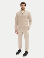 Dresy męskie - EA7 Emporio Armani Dres 7M000130 AF12501 U6155 Beżowy Regular Fit - miniaturka - grafika 1