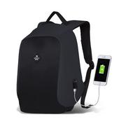 Plecaki - Szaroczarny plecak z portem USB My Valice SECRET Smart Bag - miniaturka - grafika 1