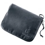 Portfele - Portfel Deuter Zip Wallet Kolor: czarny/szary - miniaturka - grafika 1