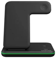 Ładowarki do telefonów - Canyon WS-303 3w1 15W LED Czarna - miniaturka - grafika 1