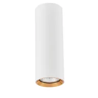 Lampy pozostałe - Light Prestige Manacor oczko białe z złotym ringiem 17 cm LP-232/1D 170 WH/GD - miniaturka - grafika 1