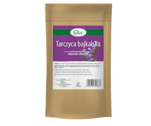 TARCZYCA BAJKALSKA korzeń krojony 50g Flos - Suplementy naturalne - miniaturka - grafika 1