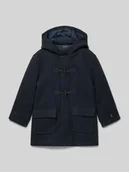 Kurtki i płaszcze dla chłopców - Kurtka zimowa z kapturem i kieszeniami z patką - miniaturka - grafika 1