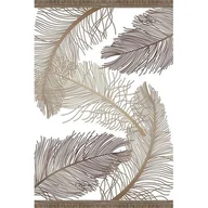 Dywany - Dywan drukowany NAPO bambus 60 x 120 cm beż - miniaturka - grafika 1