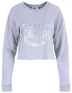 Szara, krótka bluza Gra o tron S - Bluzy damskie - miniaturka - grafika 1