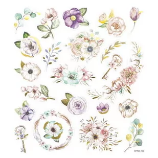 Naklejki boho florals 22 szt. - Zabawki kreatywne - miniaturka - grafika 1