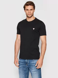 Koszulki męskie - GUESS T-Shirt M2YI36 I3Z11 Czarny Slim Fit - grafika 1