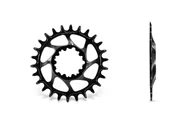 Części rowerowe - Garbaruk Garbaruk Chainring Round for SRAM GXP Boost, czarny 32T 2021 Zębatki przednie GABKB017RD32s - miniaturka - grafika 1