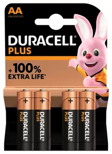 DURACELL AA Plus 4-Pack - Baterie i akcesoria - miniaturka - grafika 2