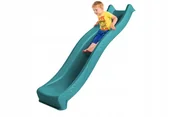 Place zabaw - Ślizg Zjeżdżalnia Ślizgawka Wodna YULVO turkusowa - miniaturka - grafika 1