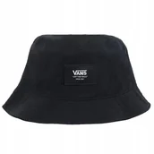 Czapki damskie - Czapka Patch Bucket Czarna VANS VN0A7S96BLK1 S/M - miniaturka - grafika 1