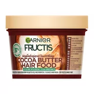 Maski do włosów - GARNIER Fructis Hair Food Maska do włosów wygładzająca Cocoa Butter - do włosów puszących się i niesfornych 390ml 132609 - miniaturka - grafika 1