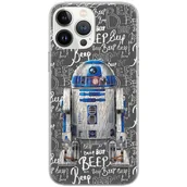 Etui i futerały do telefonów - Etui Star Wars dedykowane do Iphone 14 PLUS wzór: R2D2 004 oryginalne i oficjalnie licencjonowane - miniaturka - grafika 1