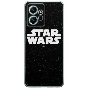 Etui Gwiezdne Wojny 021 Star Wars Nadruk pełny Czarny Producent: Xiaomi, Model: REDMI NOTE 12 4G - Etui i futerały do telefonów - miniaturka - grafika 1